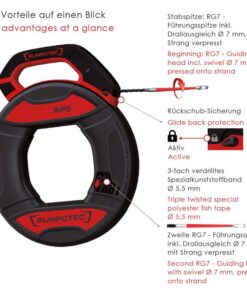 Alternative view of RP5 + Fibra de Vidro PROFI-SET Ø4,5mm